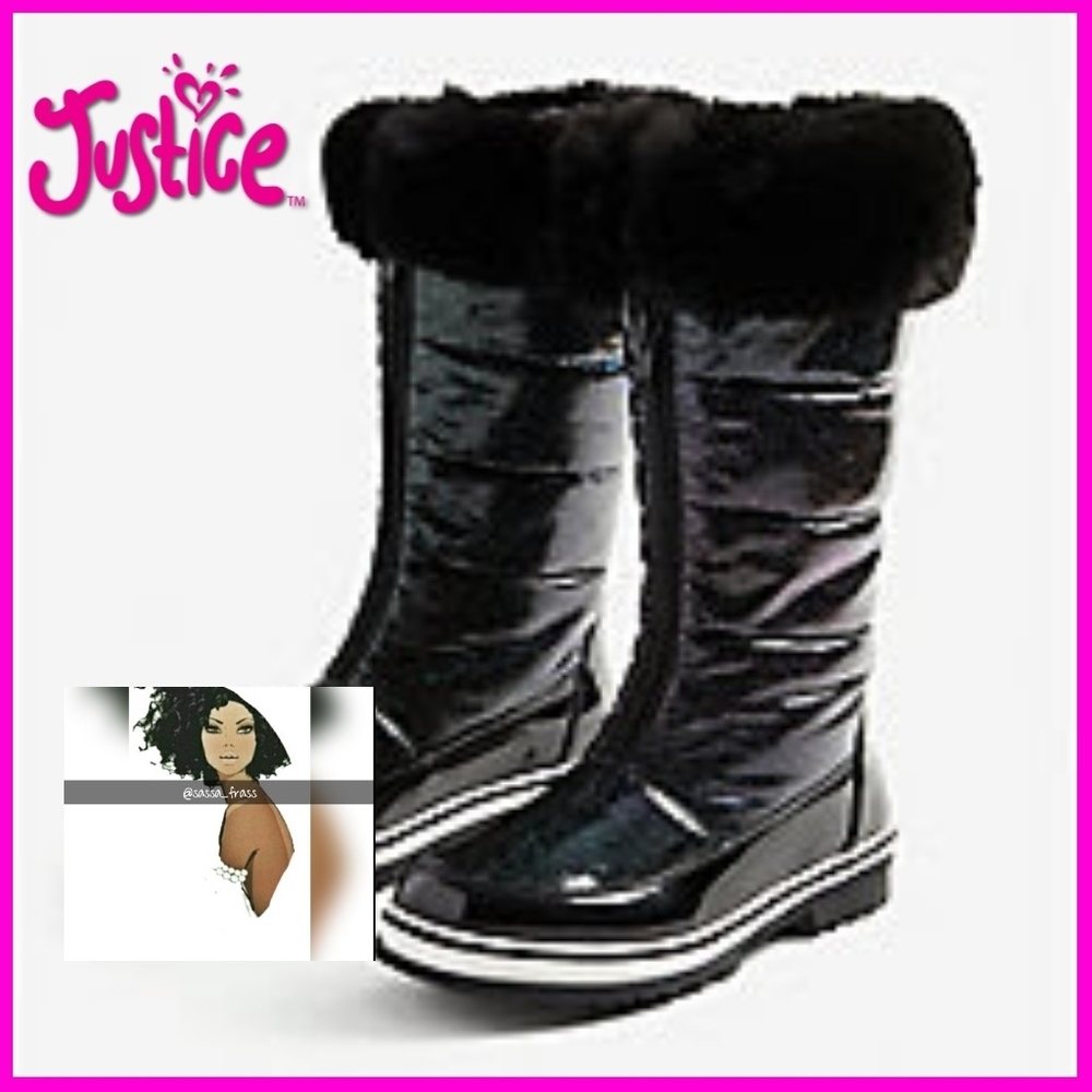Girls Justice Snow Boots, NWT